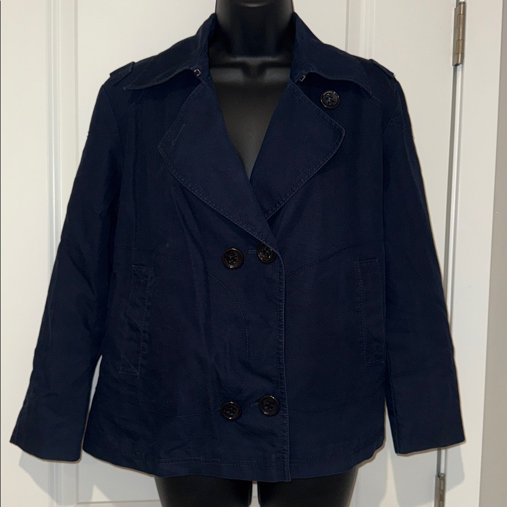 Escada Sport Cropped Trench Jacket